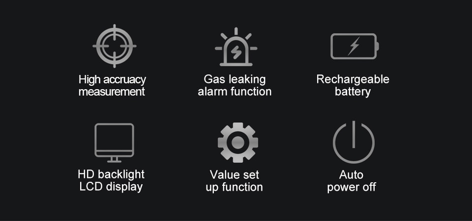 Digital Multi Gas Detector 