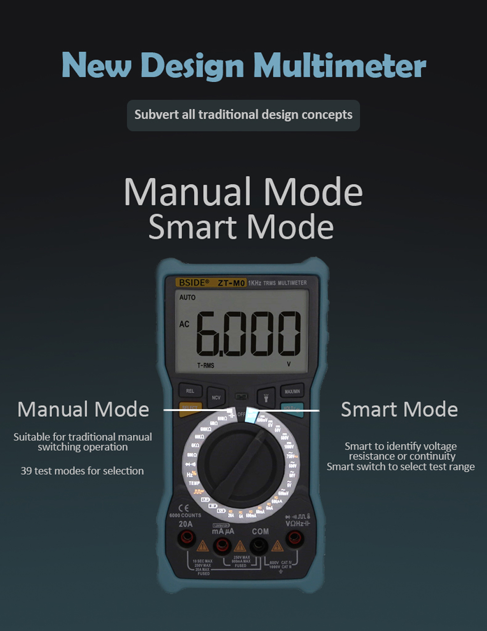 ZT-M0/ZT-M1 Digital Multimeter