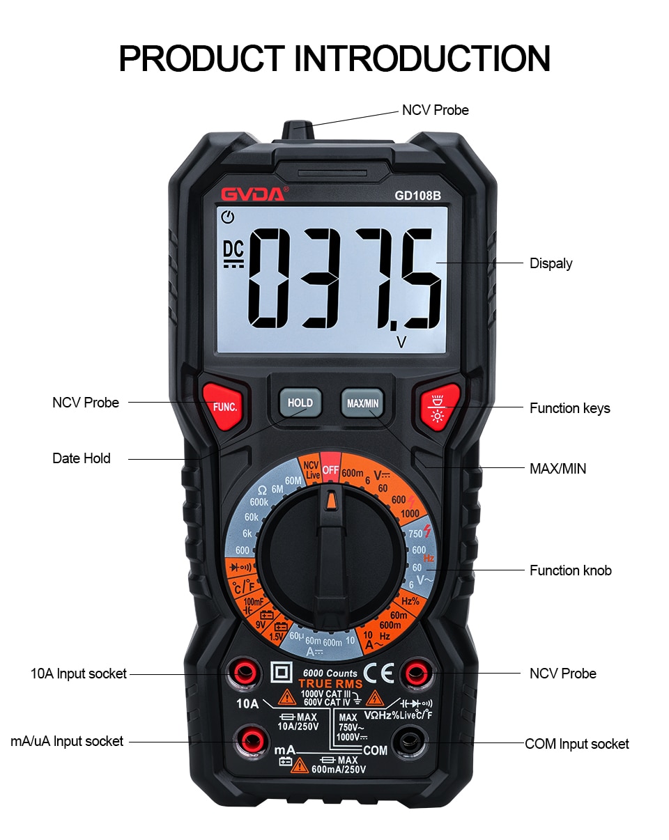 NEW Digital Multimeter