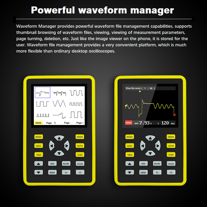 FNIRSI-5012H 2.4-inch  Screen Digital Oscilloscope