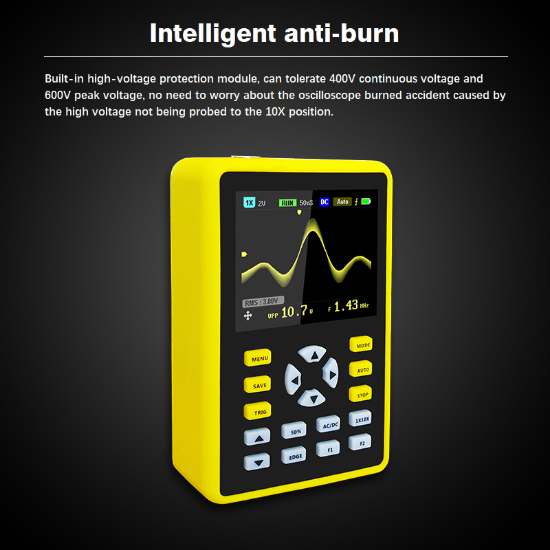 FNIRSI-5012H 2.4-inch  Screen Digital Oscilloscope