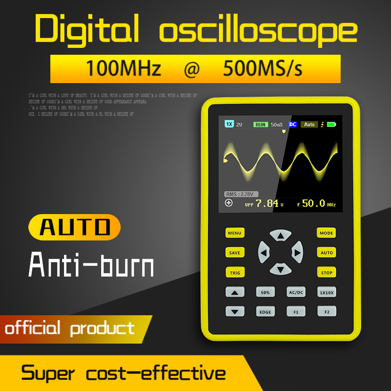 FNIRSI-5012H 2.4-inch  Screen Digital Oscilloscope