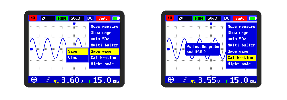 DSO FNIRSI PRO Handheld mini portable digital oscillosco