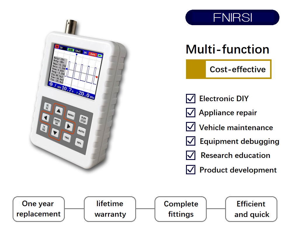 DSO FNIRSI PRO Handheld mini portable digital oscillosco