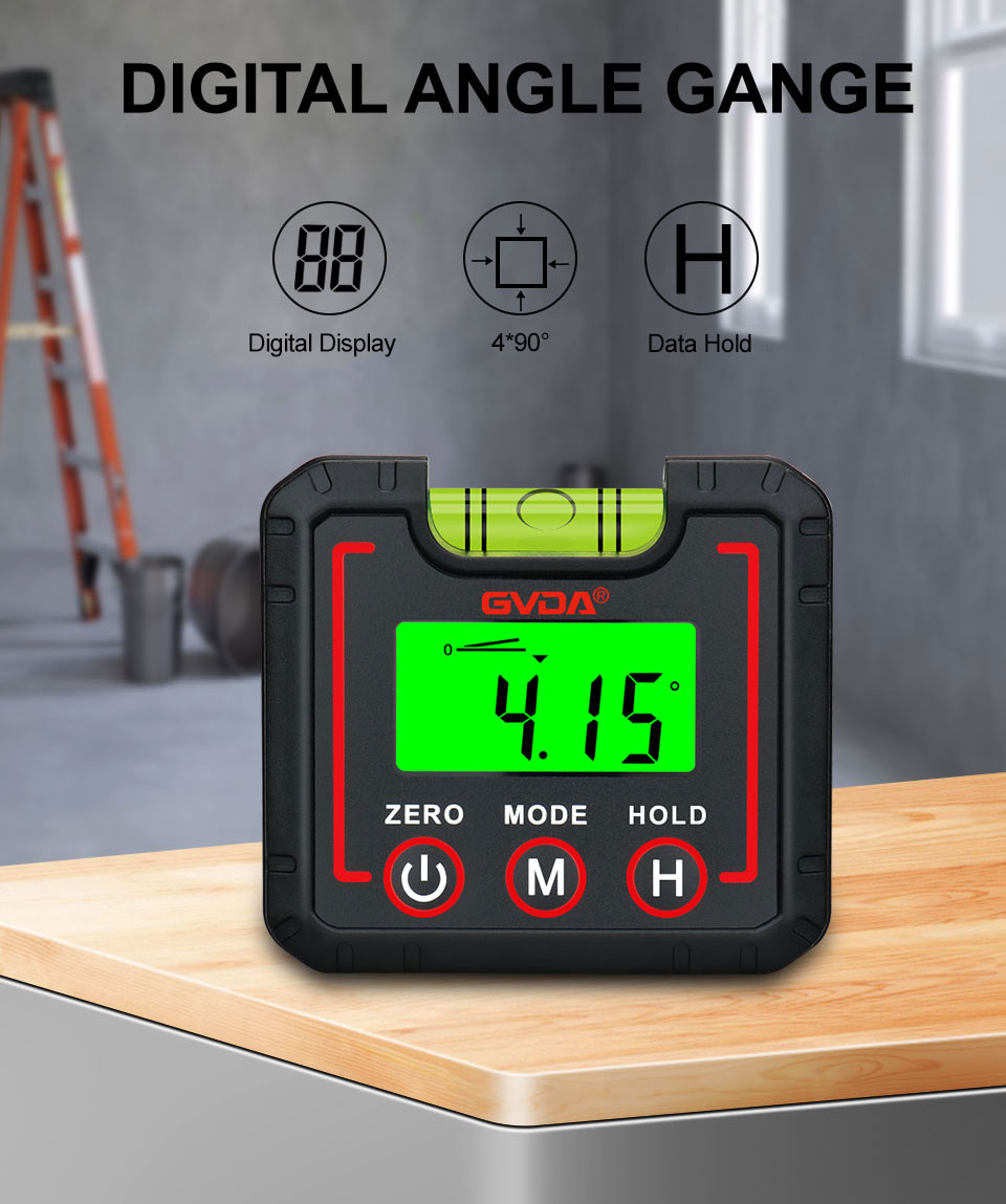 Digital Protractor Inclinometer