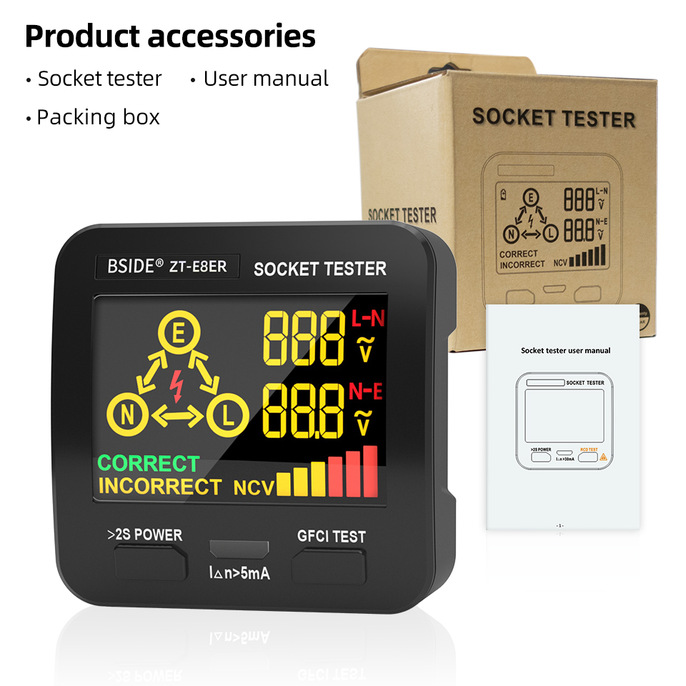 Digital Socket Tester