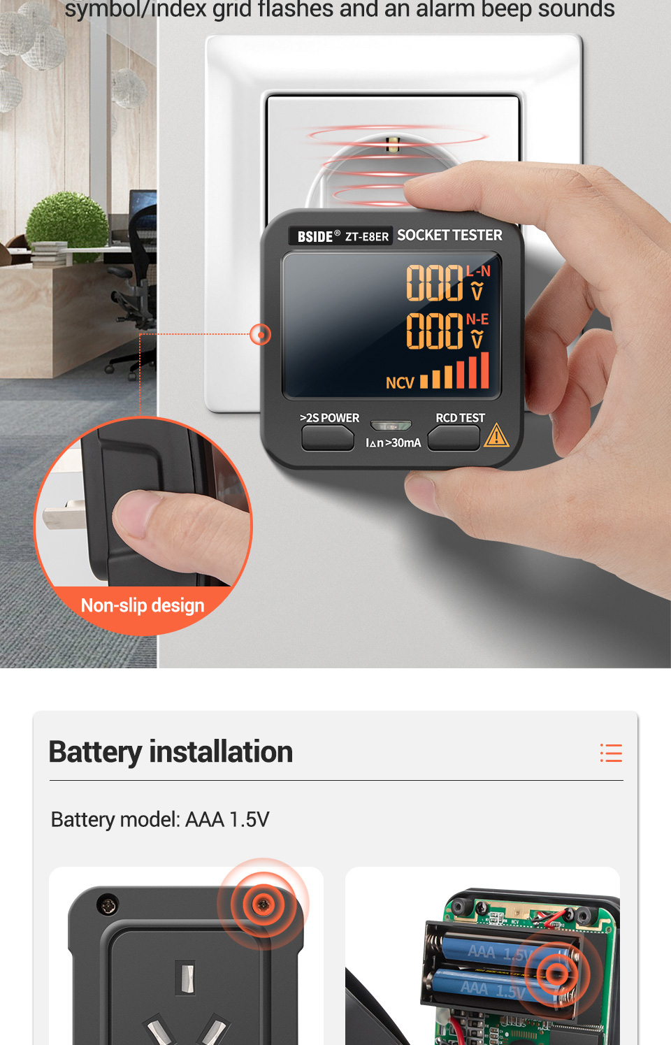 Digital Socket Tester