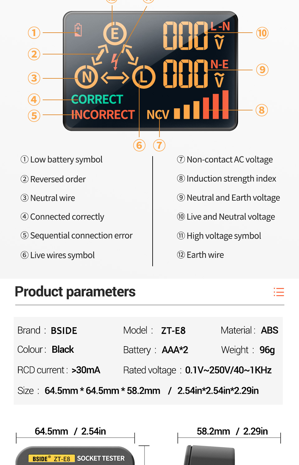 Digital Socket Tester