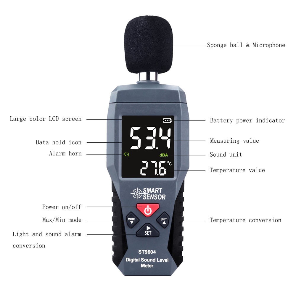 ST9604 Digital Sound Level Meter