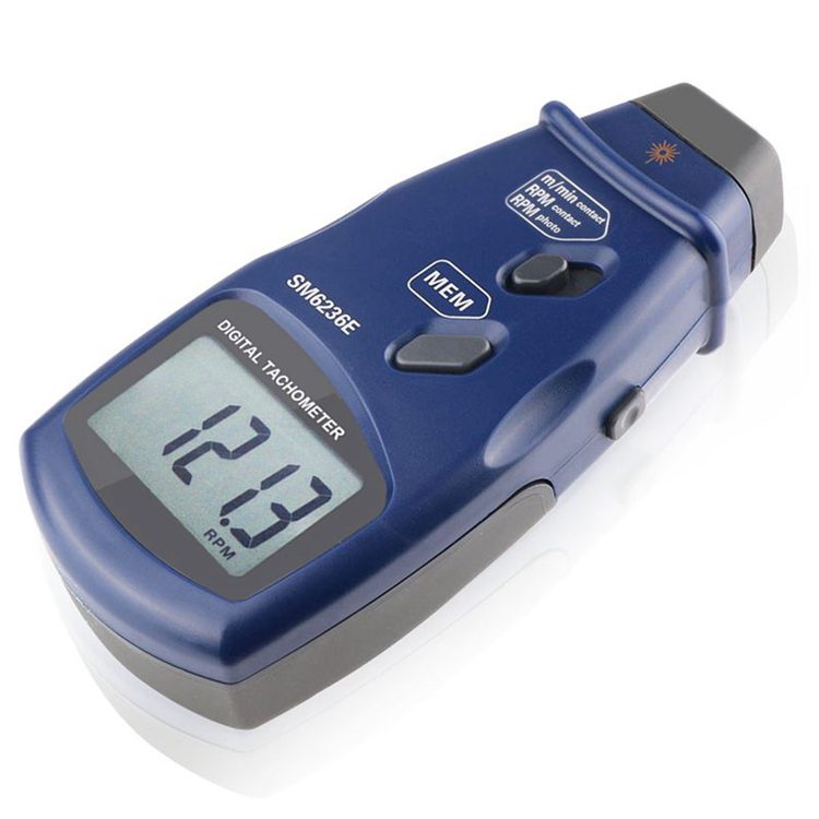 SM6236E Non-contact Laser Digital Tachometer