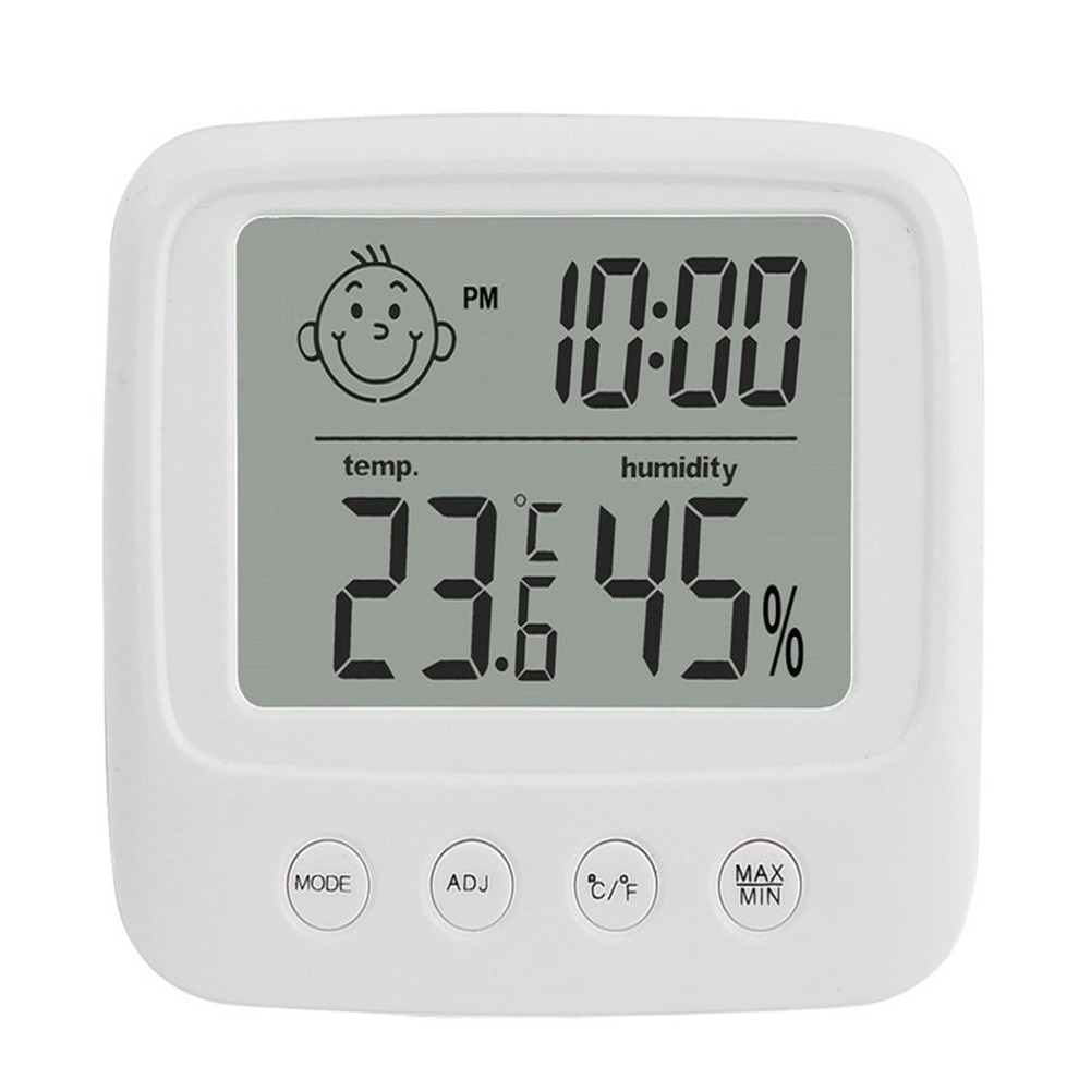 Digital Temperature Humidity Clock