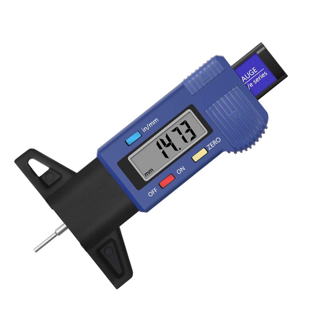 LCD Digital Car Tyre Tire Tread Depth Gauge