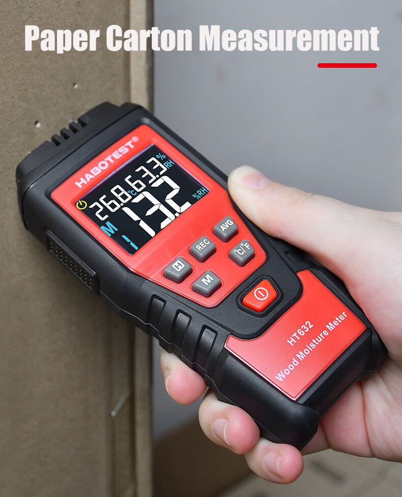 HT632 0-99.9% Digital Wood Moisture Meter