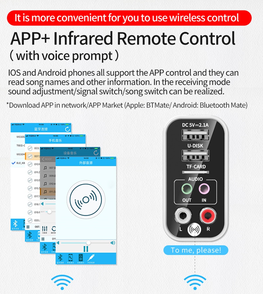 Bluetooth 5.0 Audio Receiver 