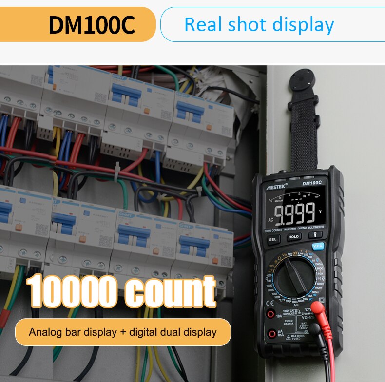 DM100C True-RMS Digital Multimeter