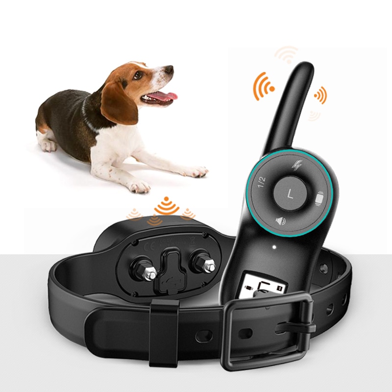 Dog Training Collar Waterproof Dog Electric Collar USB R