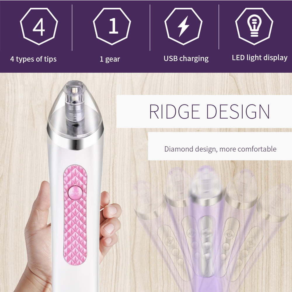 New Electric Facial Vacuum Blackhead Remover