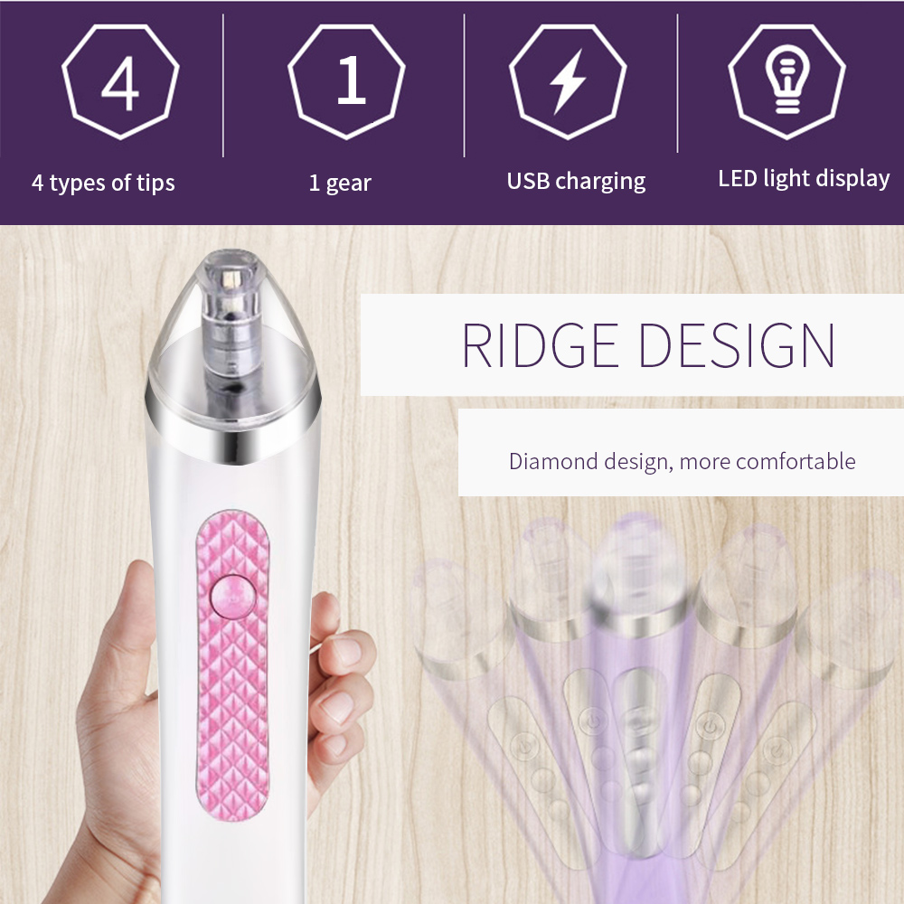 New Electric Facial Vacuum Blackhead Remover 