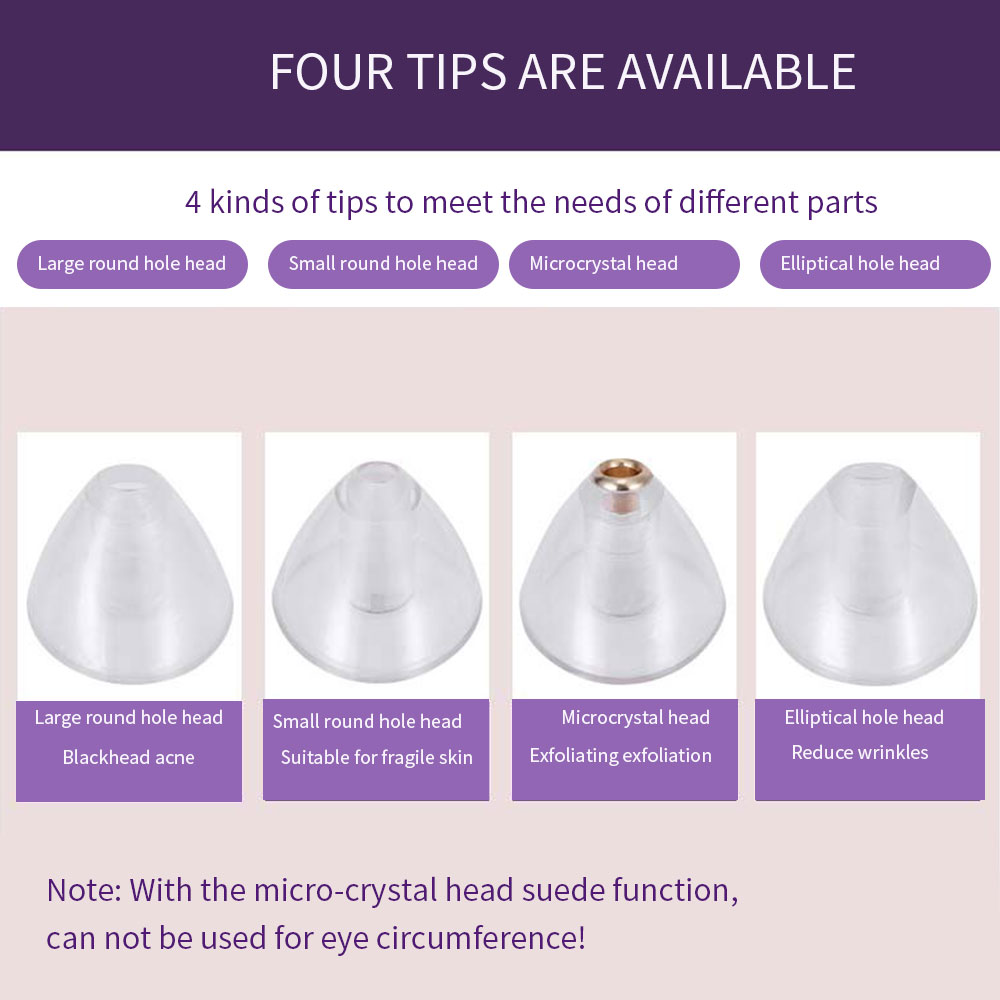 New Electric Facial Vacuum Blackhead Remover
