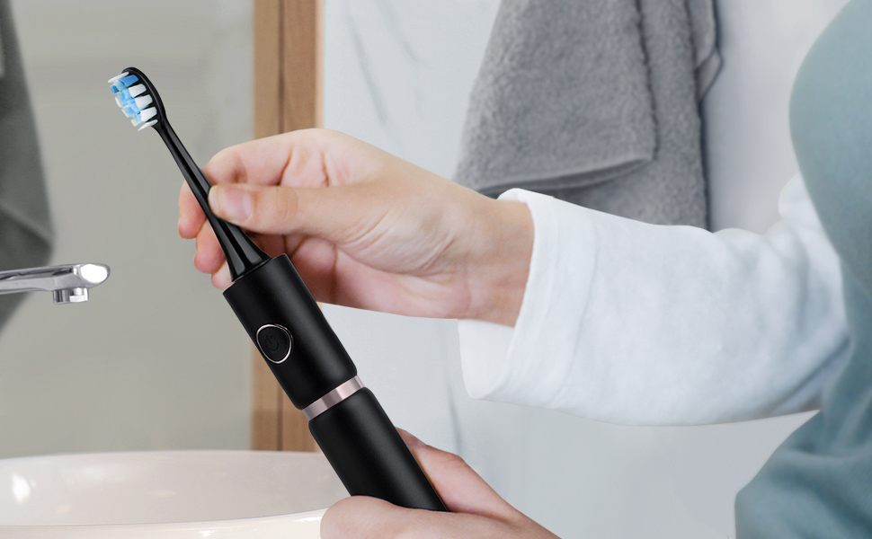 Electric Sonic Toothbrush Waterproof Powerful Fast Charg
