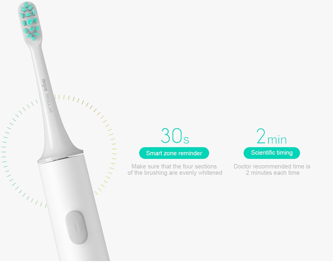 T300 Sonic Electric Toothbrush Smart  High Frequency Vib