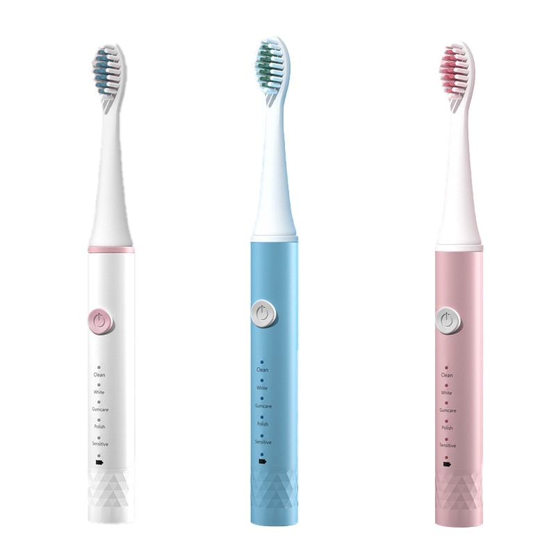 Waterproof Smart 5-speed Electric Toothbrush Adult Recha