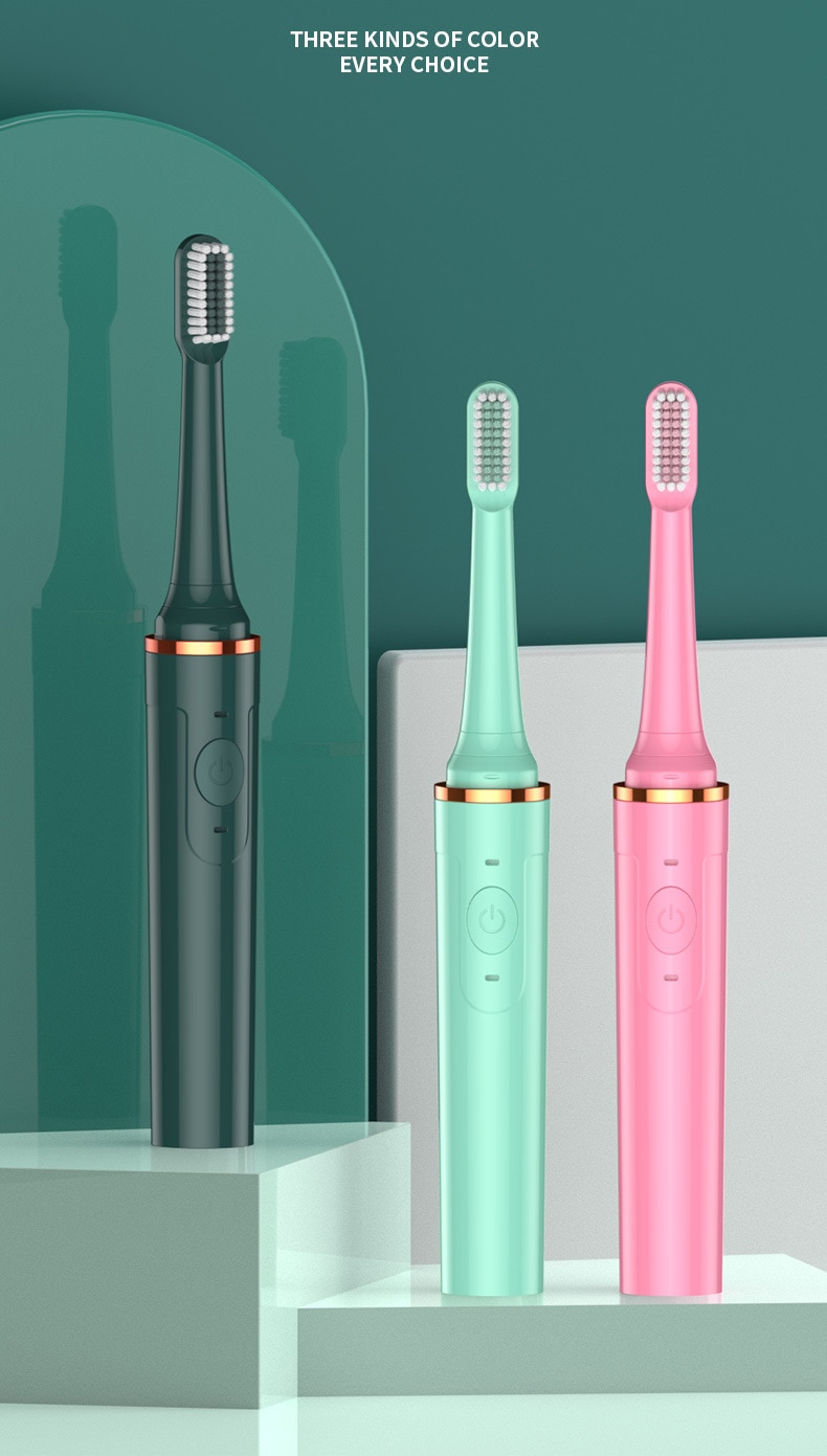 New 3-in-1 Electric Toothbrush Fully Automatic Sonic Ind