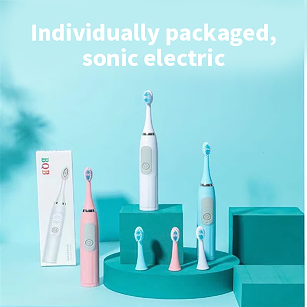 Sonic Automatic Portable Battery-powered Electric Toothb