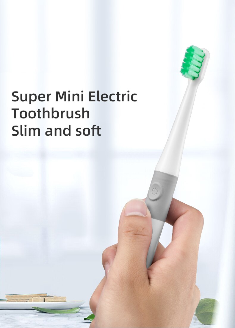 Mini Portable Sonic Disposable Electric Toothbrush 