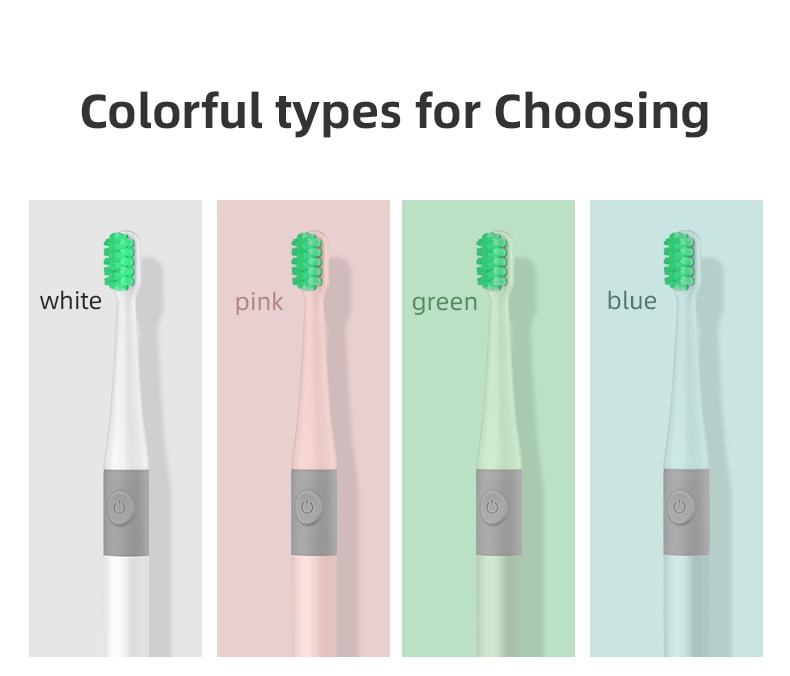 Mini Portable Sonic Disposable Electric Toothbrush 