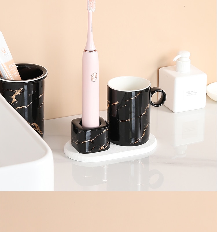 Ceramic Electric Toothbrush Gravity Holder 