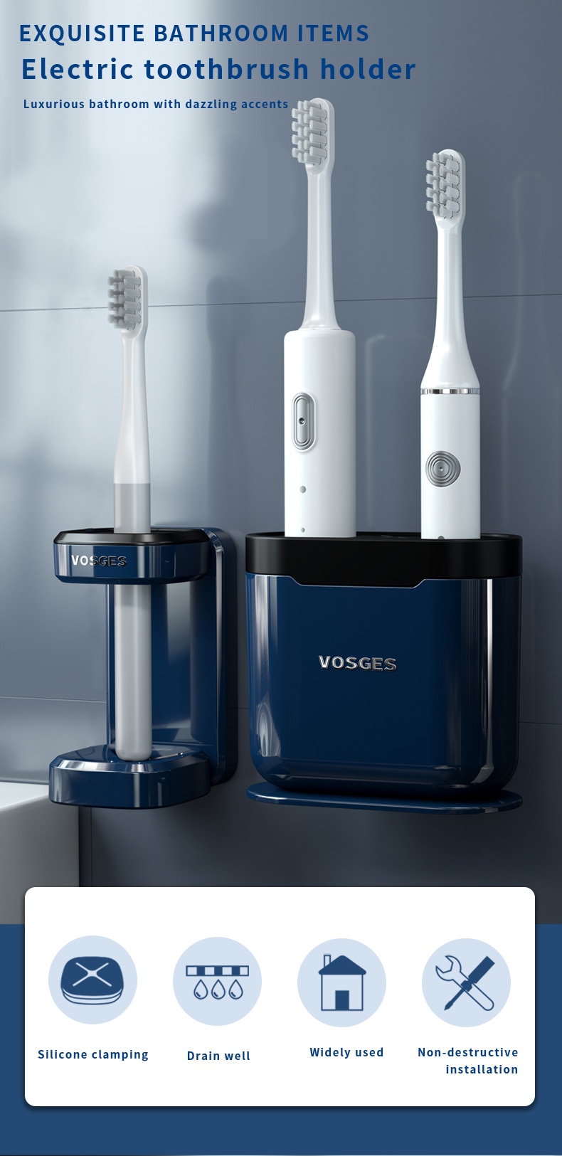Electric Toothbrush Holder 