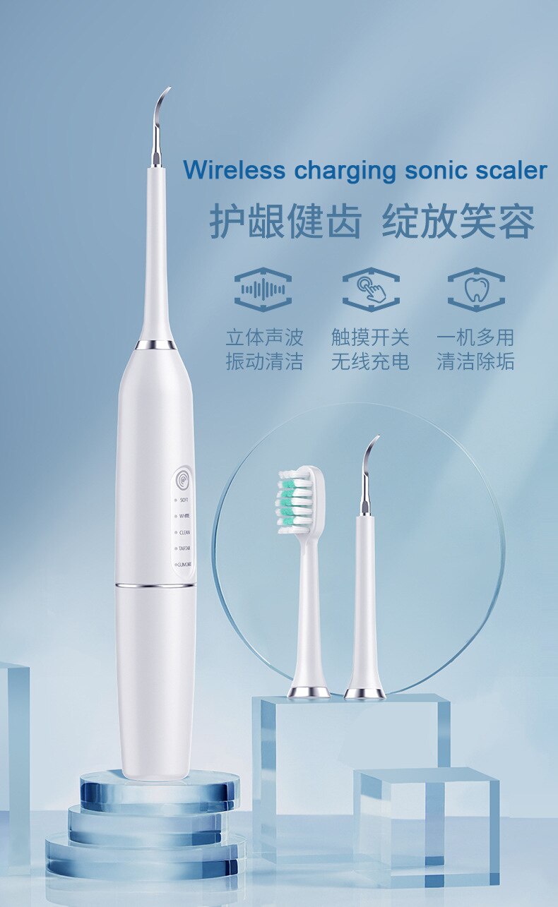 Electric Toothbrushes IPX7 Waterproof Smart Timer 