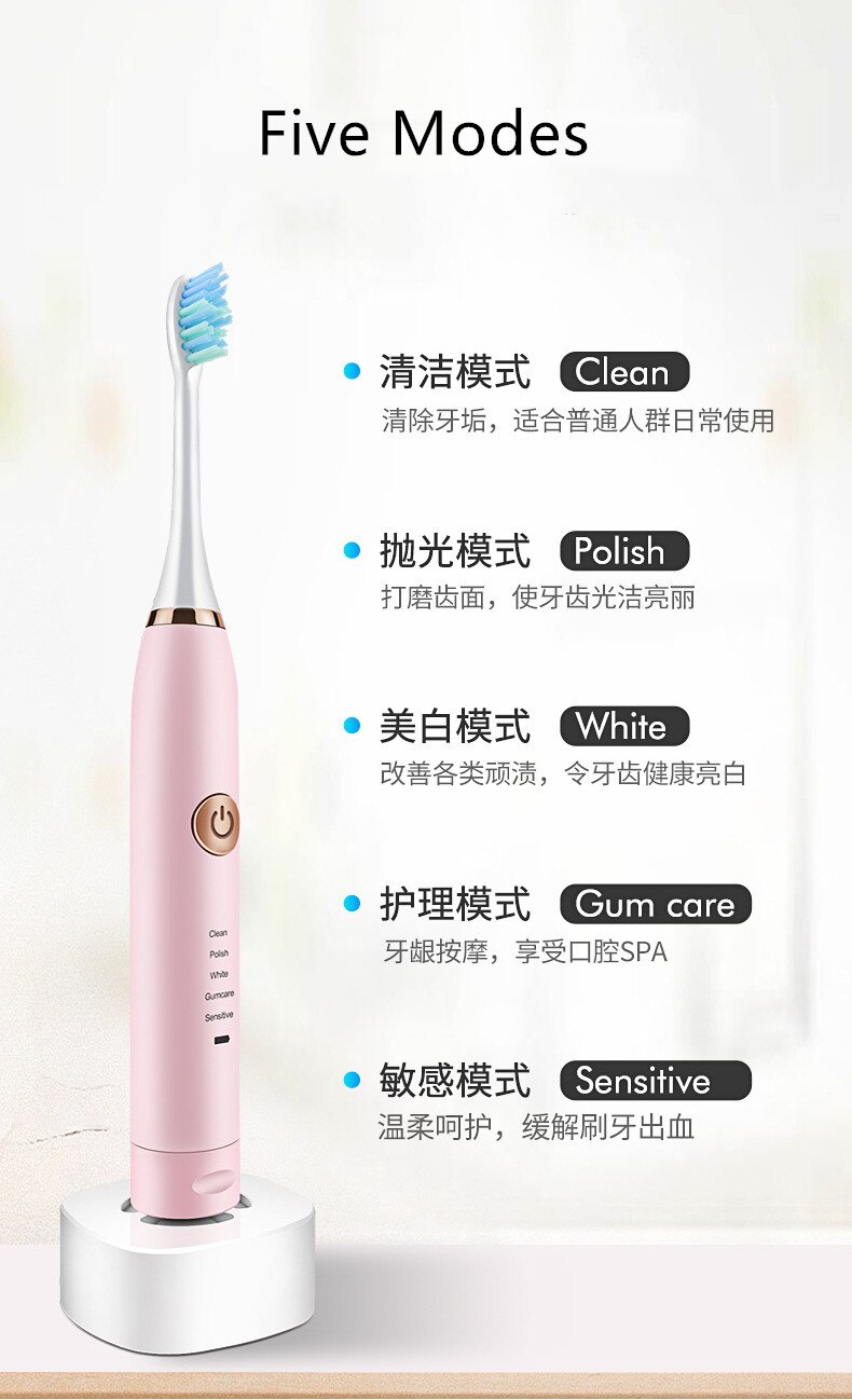 Electronic toothbrushes smart toothbrush sonic brush hea