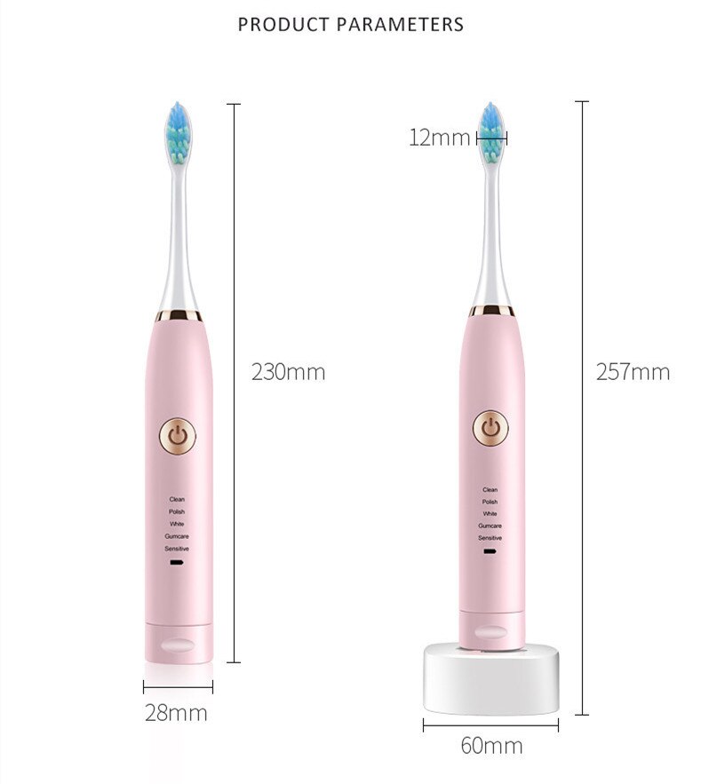 Electronic toothbrushes smart toothbrush sonic brush hea