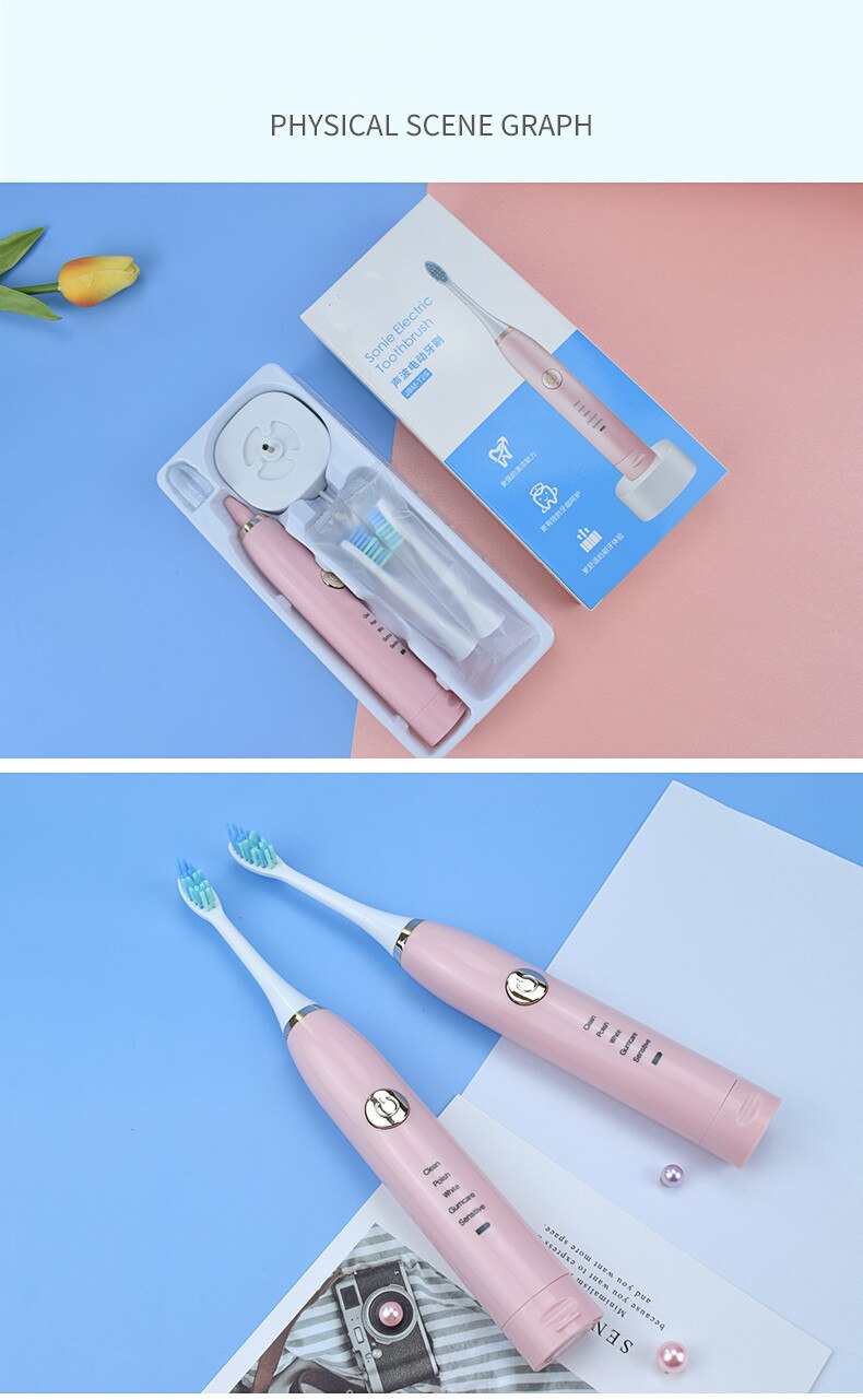 Electronic toothbrushes smart toothbrush sonic brush hea