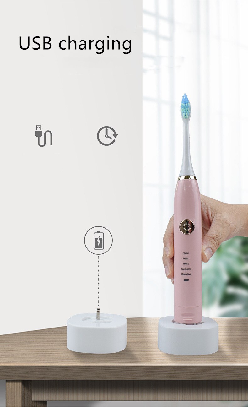 Electronic toothbrushes smart toothbrush sonic brush hea