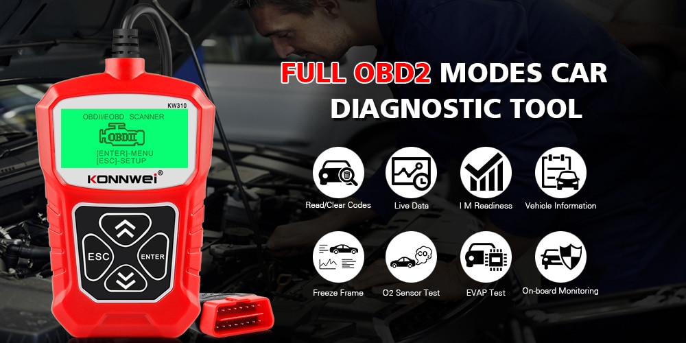 ELM327 OBD2 Car Scanner