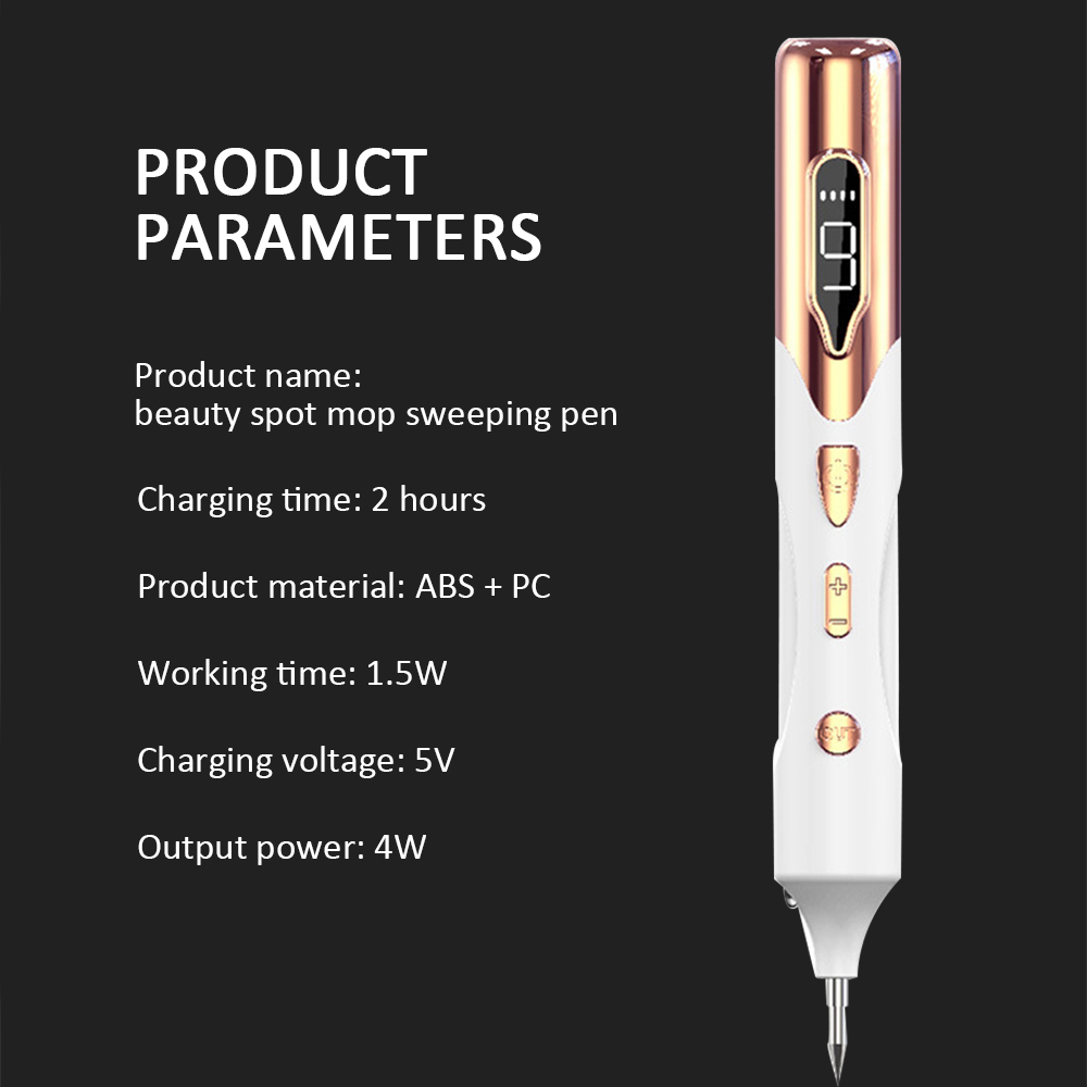 9 Level LCD Face Skin Dark Spot Remover