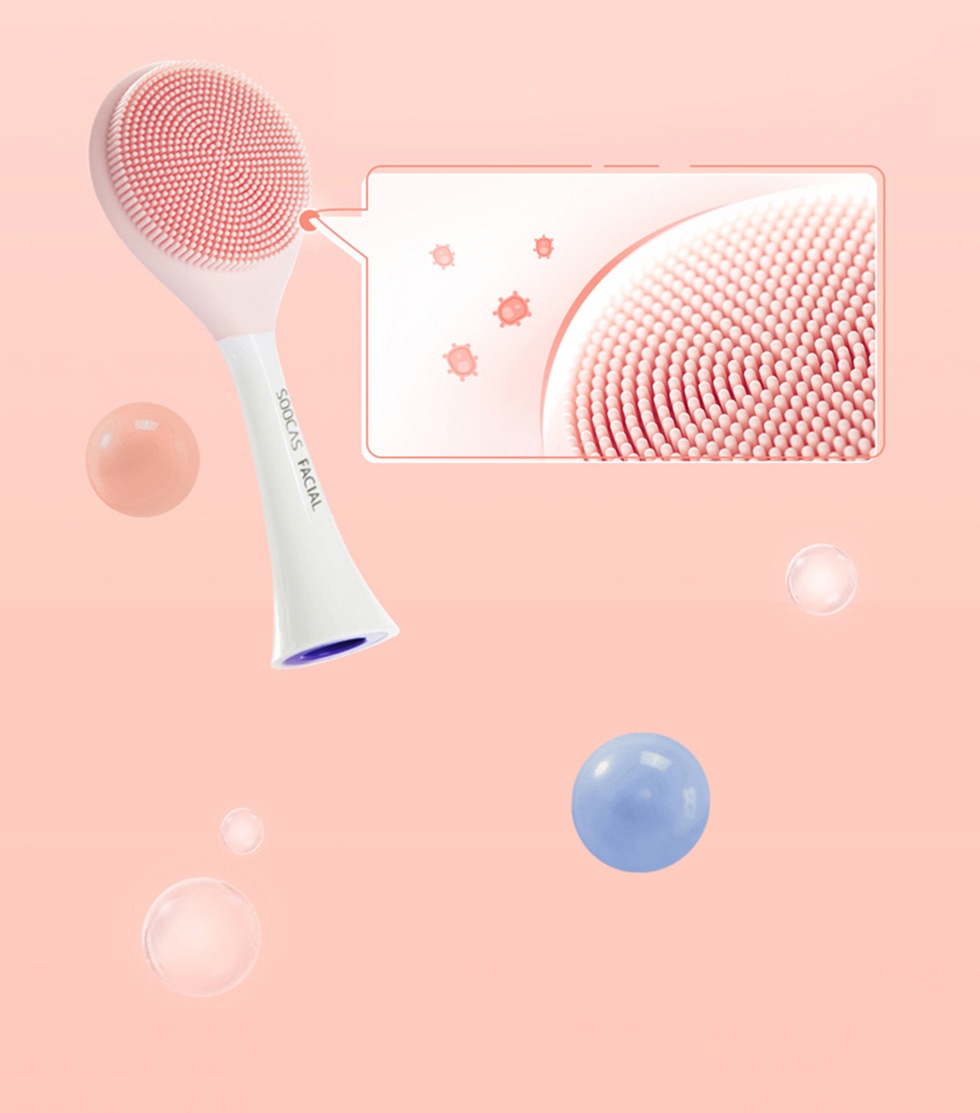 Facial Cleansing Brush Head and Toothbrush head 