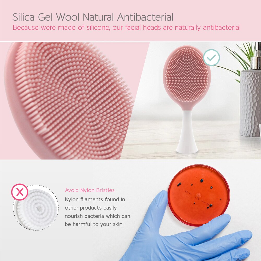 Facial Cleansing Brush Heads