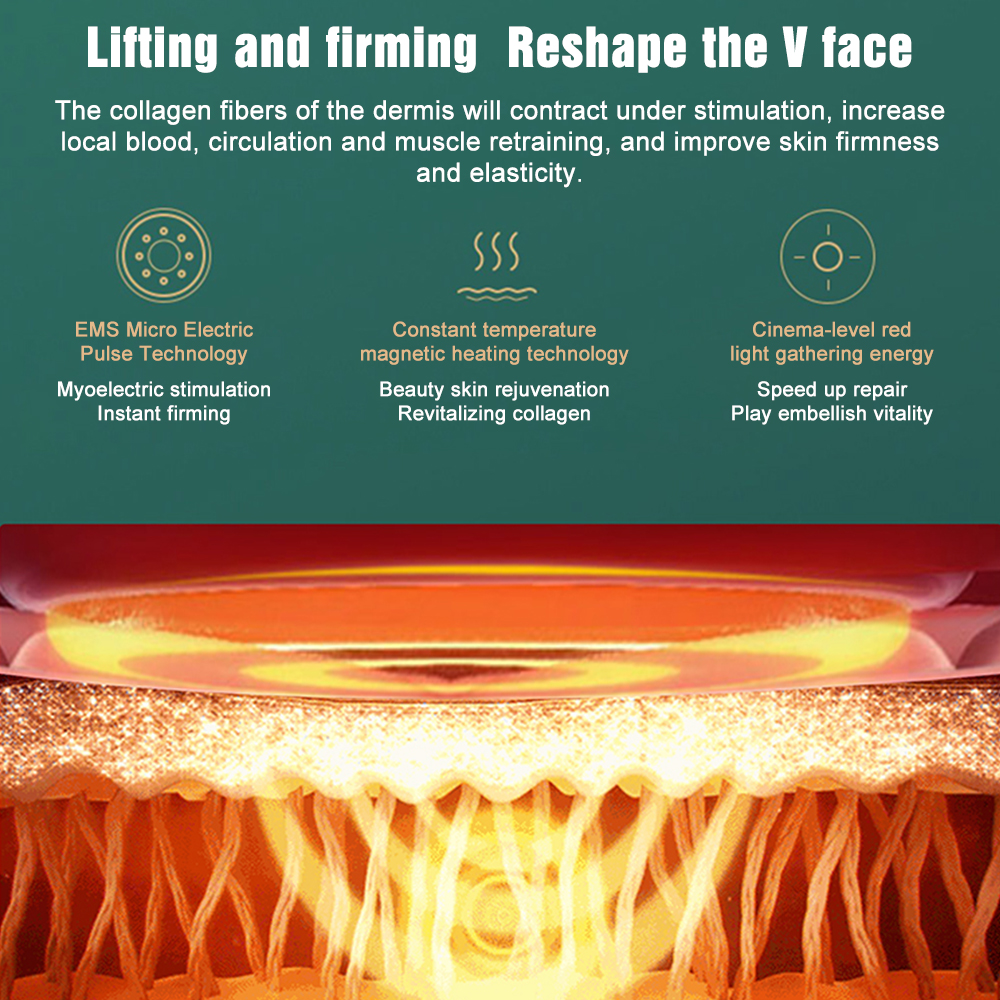 Hot Cool EMS Facial Lifting Massager