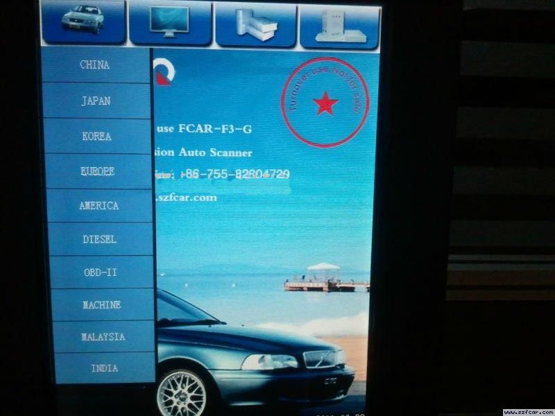 fcar f3-g auto diagnostic scanner software