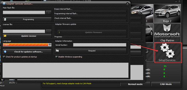 UCDS Adapter Services Section