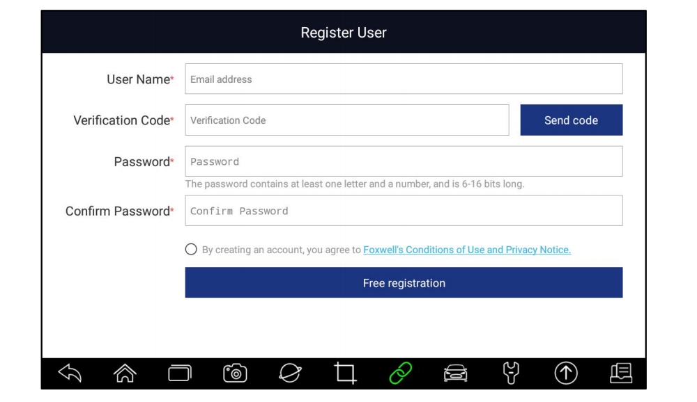 Foxwell GT60 Register