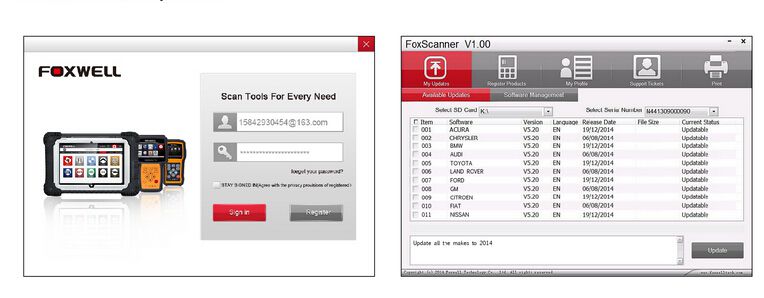 NT510 Software Function