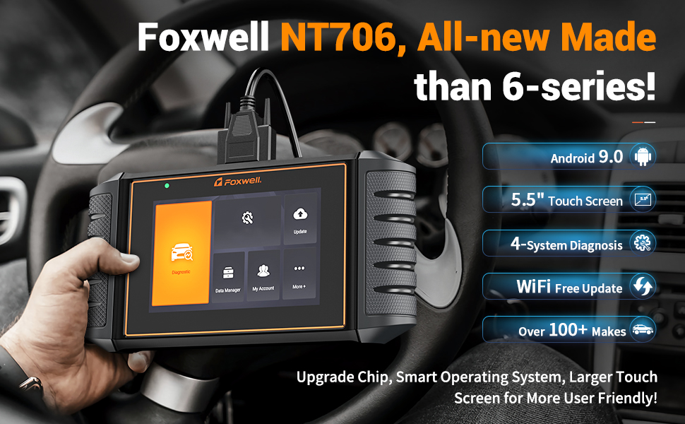 Foxwell NT706 OBD2 Scanner