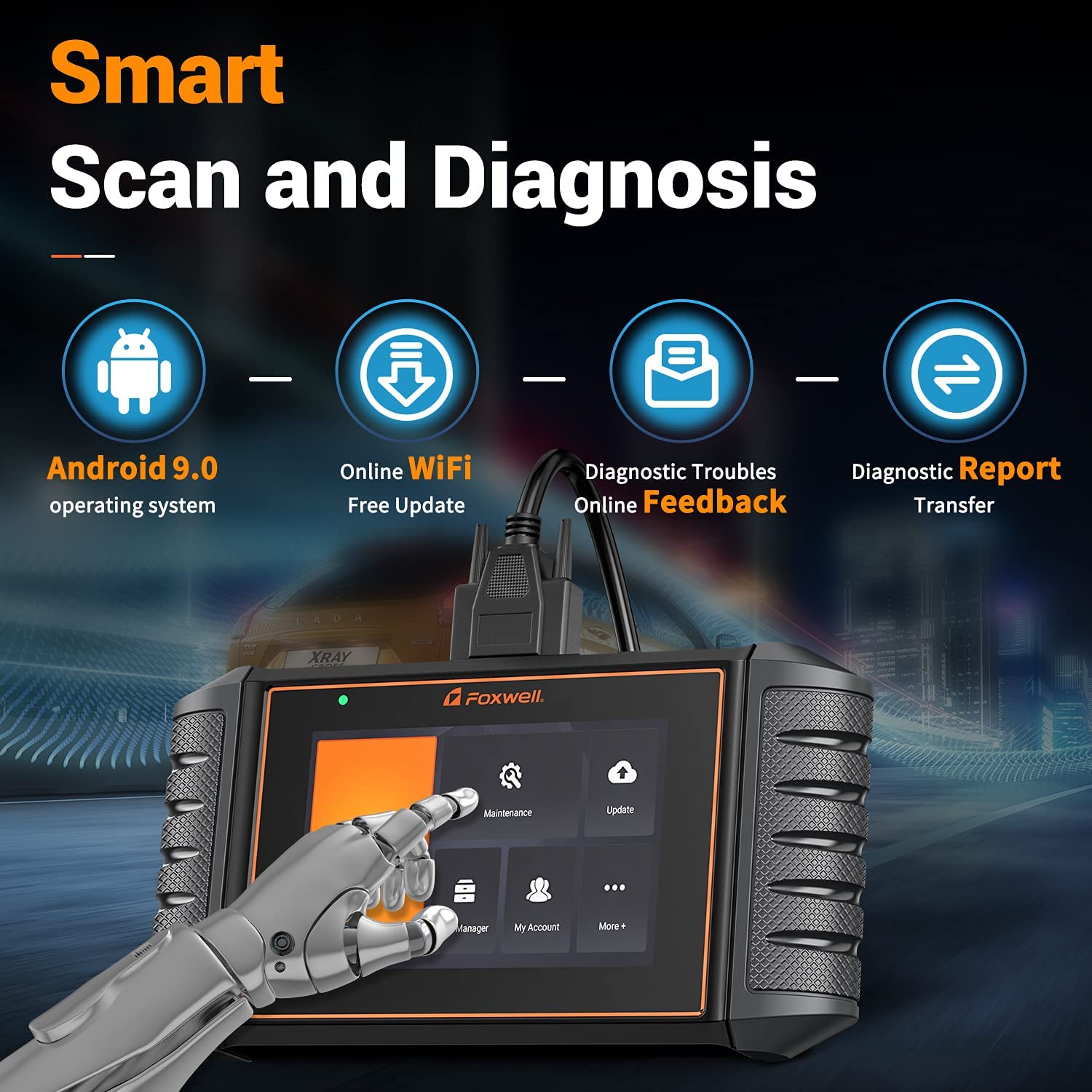 Foxwell NT706 OBD2 Scanner