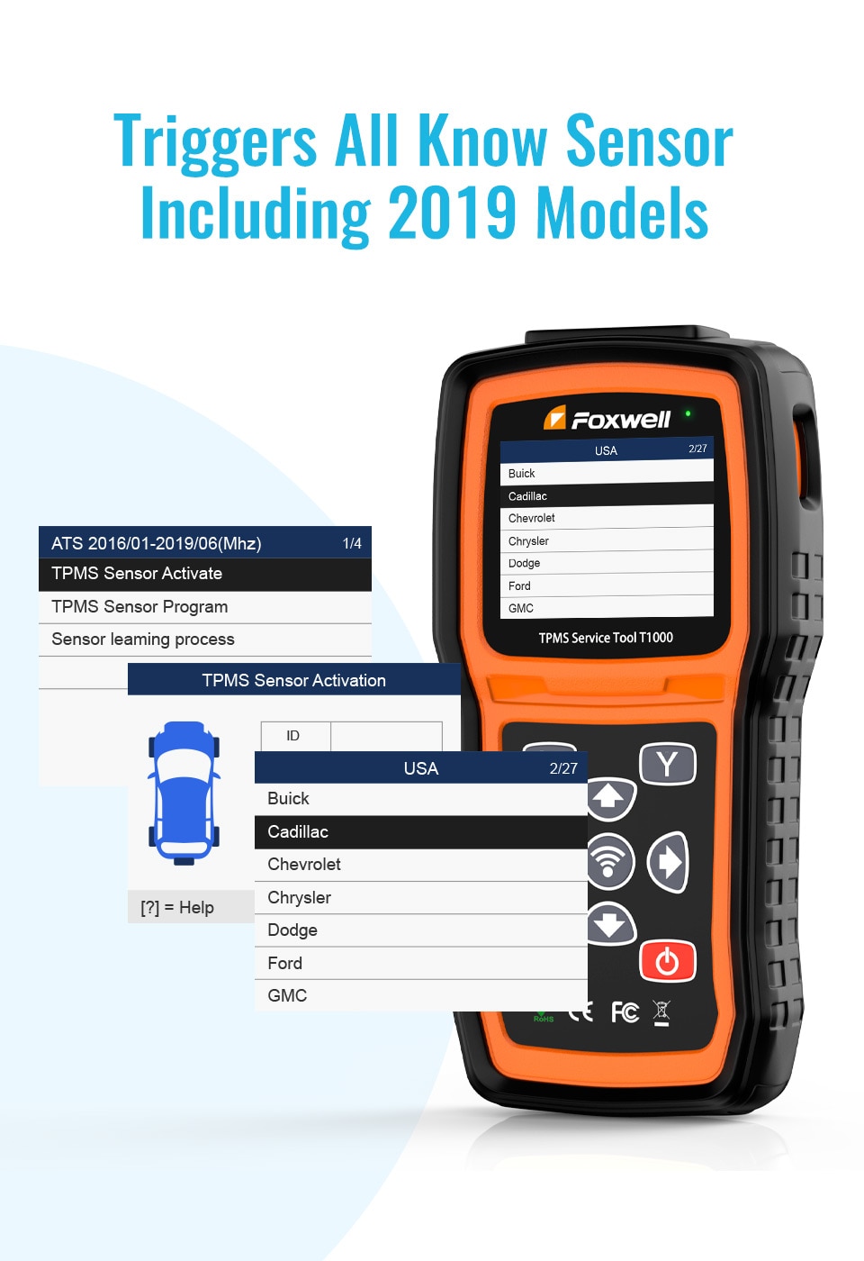 Foxwell T1000 TPMS Trigger Tool