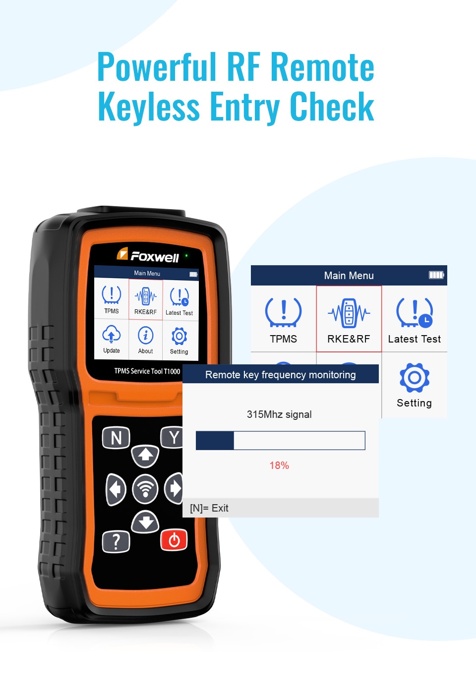 Foxwell T1000 TPMS Trigger Tool